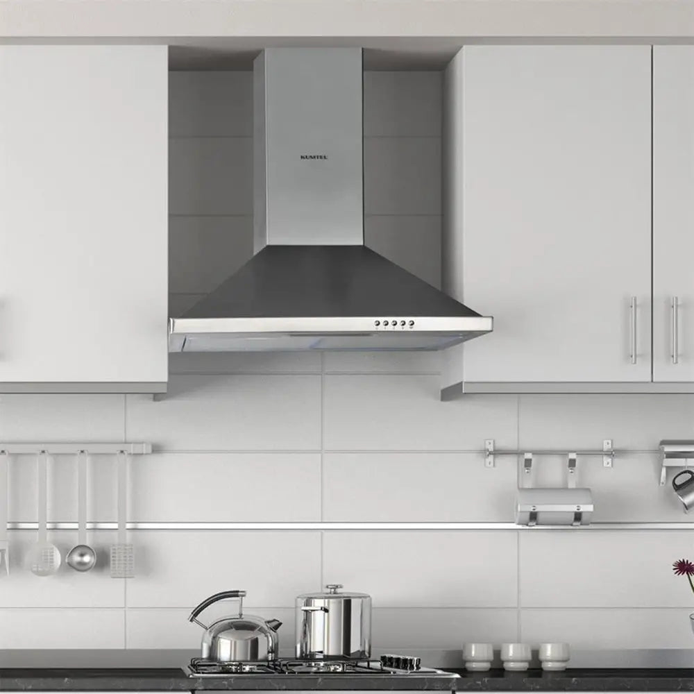KUMTEL DP6-X INOX Mechanical Kitchen Exhaust Hood 130W