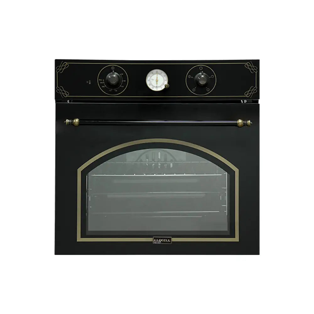 Luxell Built-In 56L Black Oven with Convection & Timer