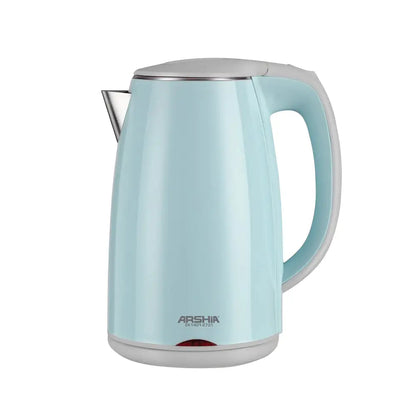 ARSHIA 1.7L Stainless Steel Electric Kettle, Blue