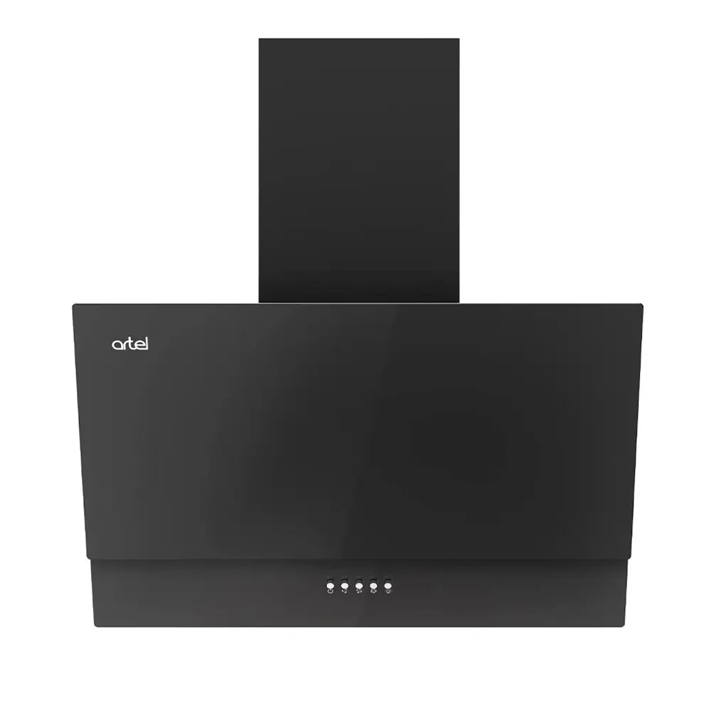 ARTEL Angled Kitchen Hood G160 Black with 430 m3/h Suction