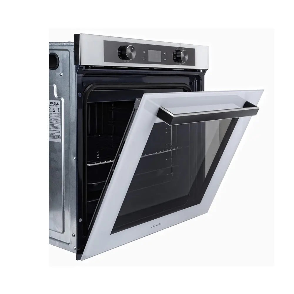 LUXELL White Built-in Electric Oven 88L with Convection
