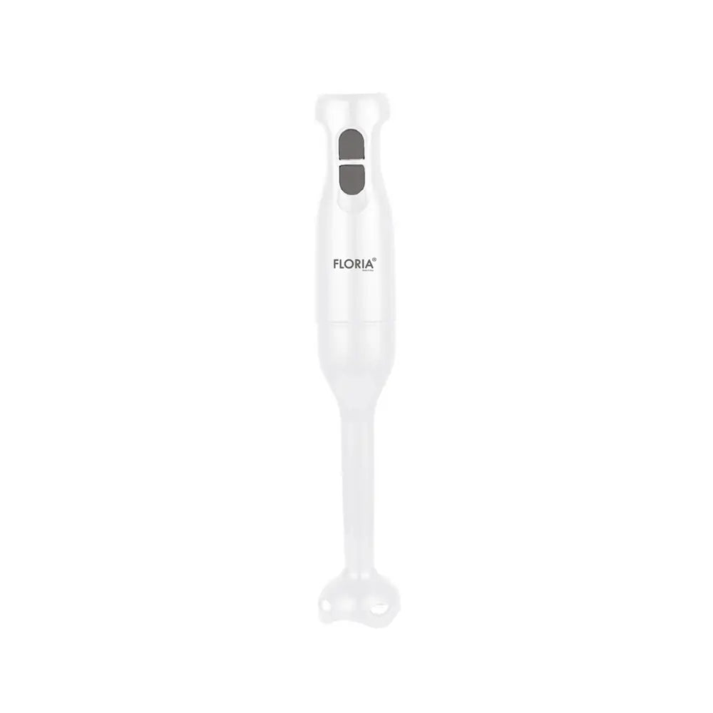 Floria White Hand Blender 250W with 2 Speeds