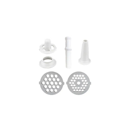 KUMTEL White Electric Meat Grinder 1000W with Accessories
