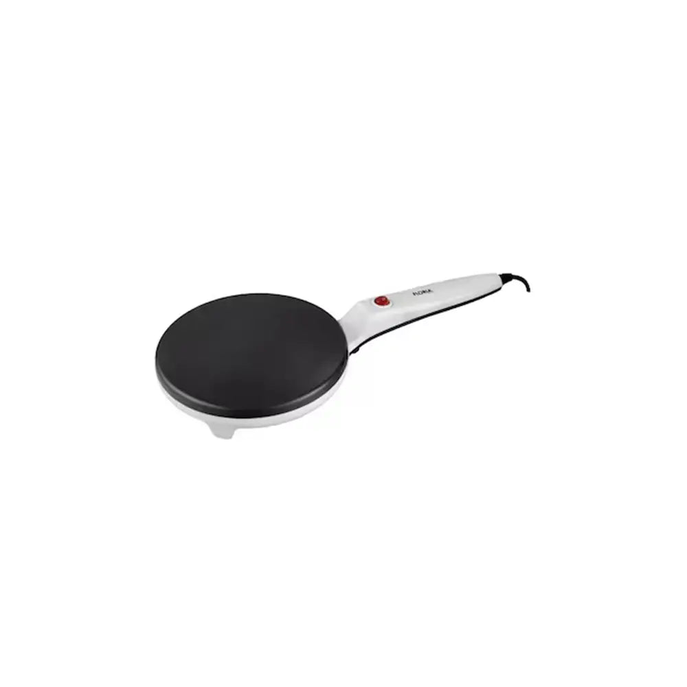 White FLORIA Electric Crepe Maker 35x25 cm Compact Design
