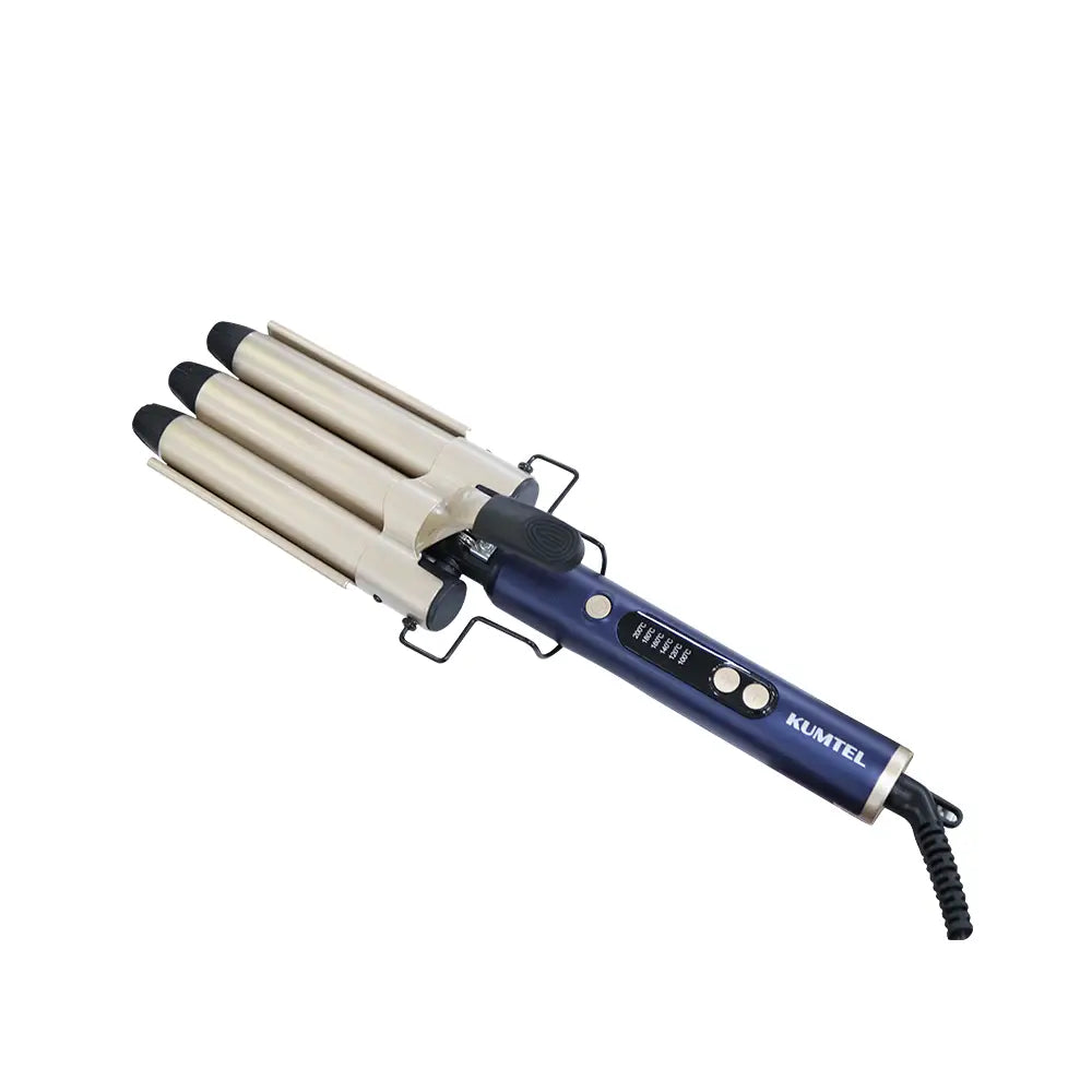 KUMTEL Hair Curler with Adjustable 100-200°C Heat