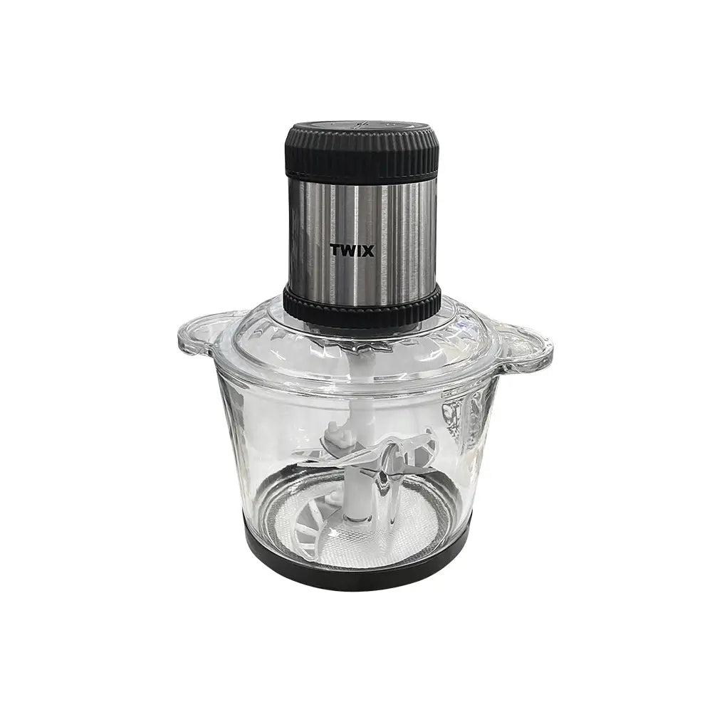 TWIX 3L Metal Body Glass Cup Electric Chopper 300W