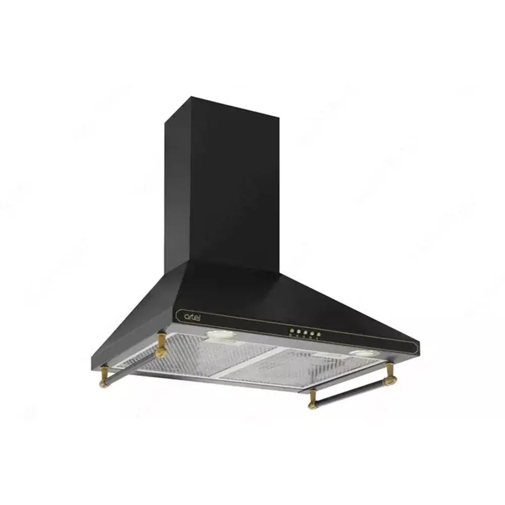 Artel Retro Black Kitchen Extractor Hood 0.95m Height