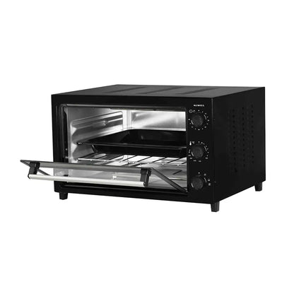 KUMTEL Electric Oven KF-5320 Black with Timer & Baking