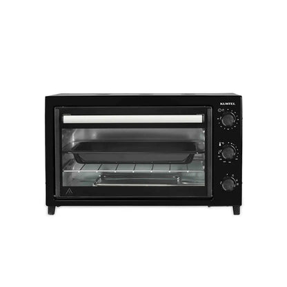 KUMTEL Electric Oven KF-5320 Black with Timer & Baking