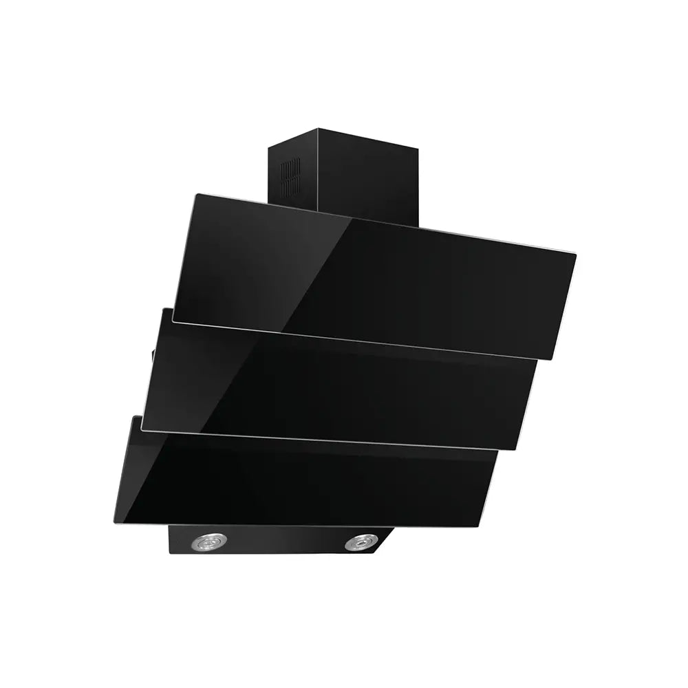 KUMTEL DA6-855 Black Kitchen Exhaust Fan 60cm