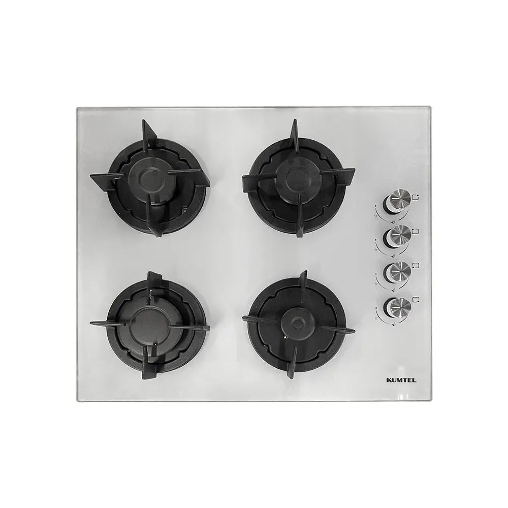 Kumtel Built-in Cooktop C6-40BF White Compact Design