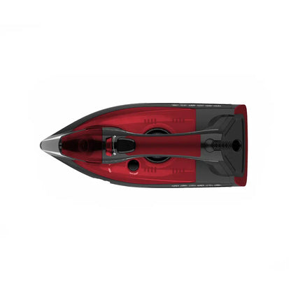 KUMTEL Red Steam Iron with Ceramic Soleplate 2500W