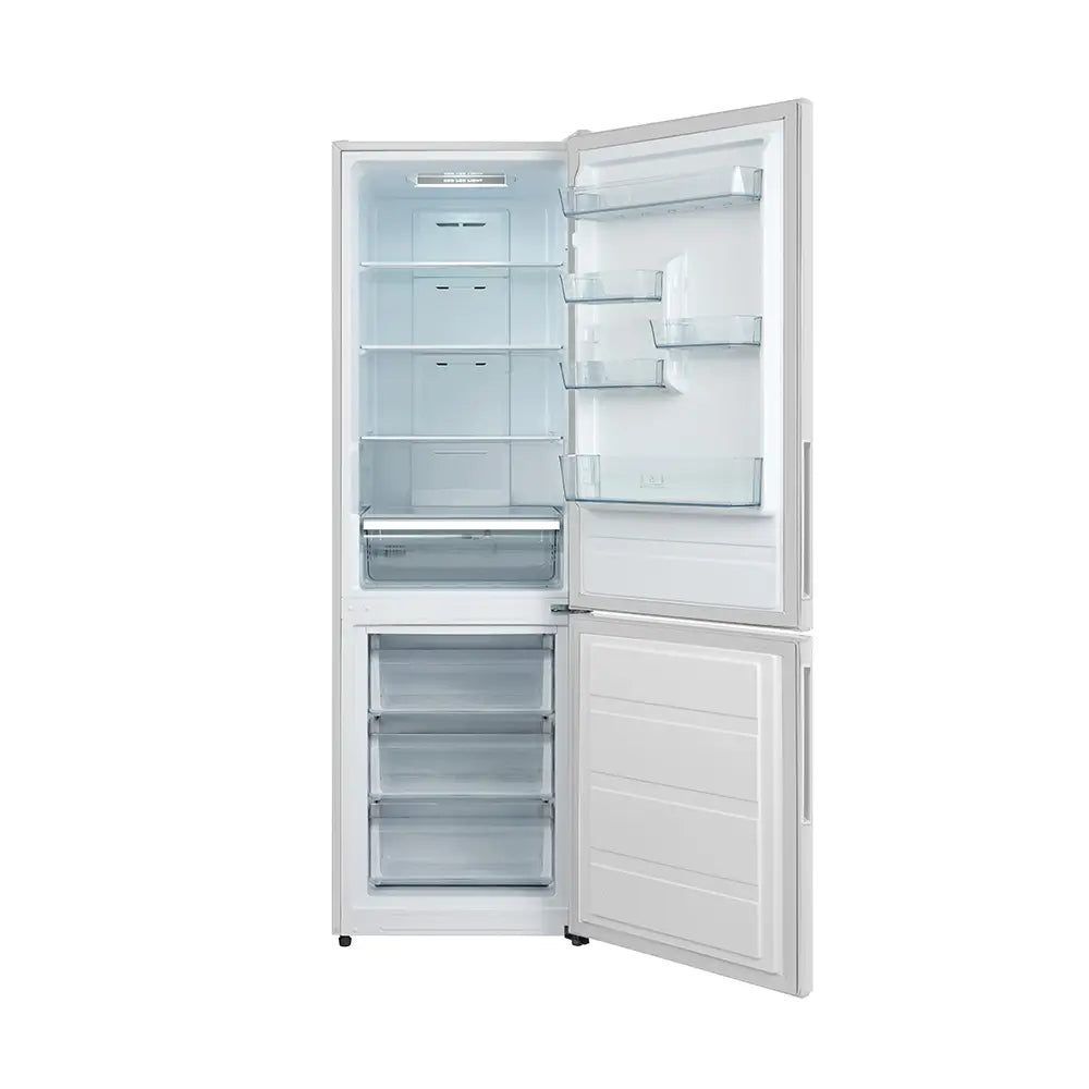 KUMTEL Two-Door Refrigerator with NoFrost and Bottom Freezer