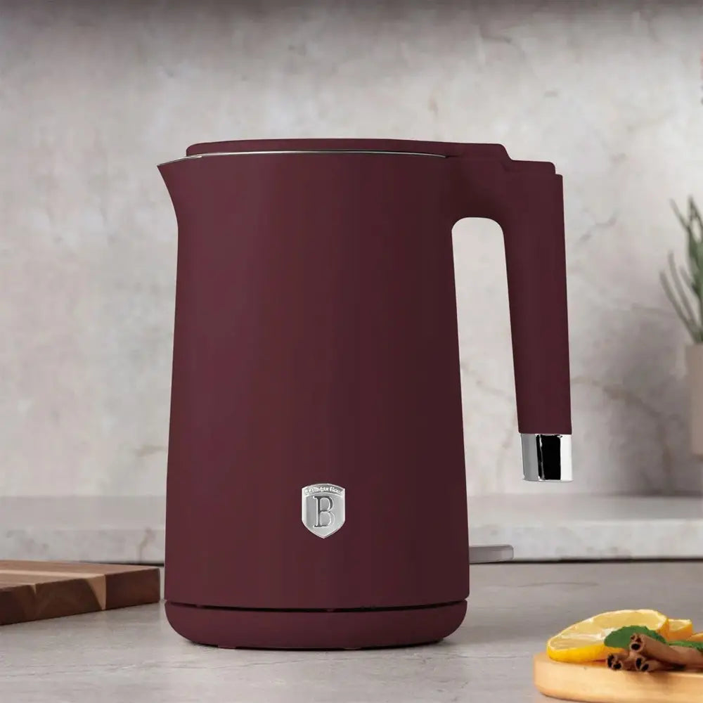 BerlingerHaus 1.7L Stainless Steel Electric Kettle Red