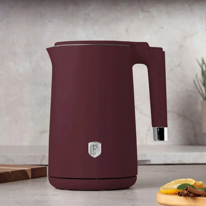 BerlingerHaus 1.7L Stainless Steel Electric Kettle Red