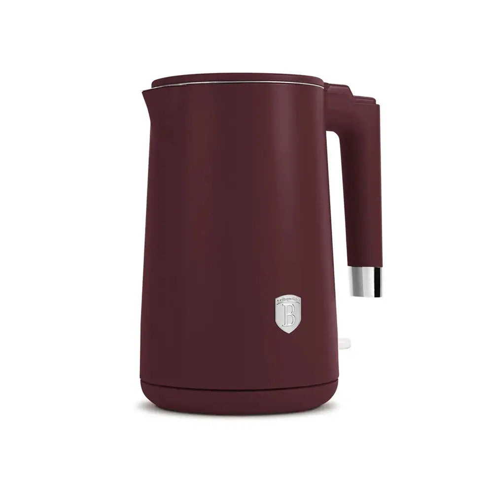 BerlingerHaus 1.7L Stainless Steel Electric Kettle Red