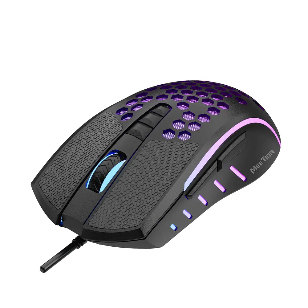 Meetion GM015 Wired Mouse Compact Design for Precision