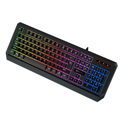 Meetion K9320 Wired Backlit Keyboard for Comfortable Typing