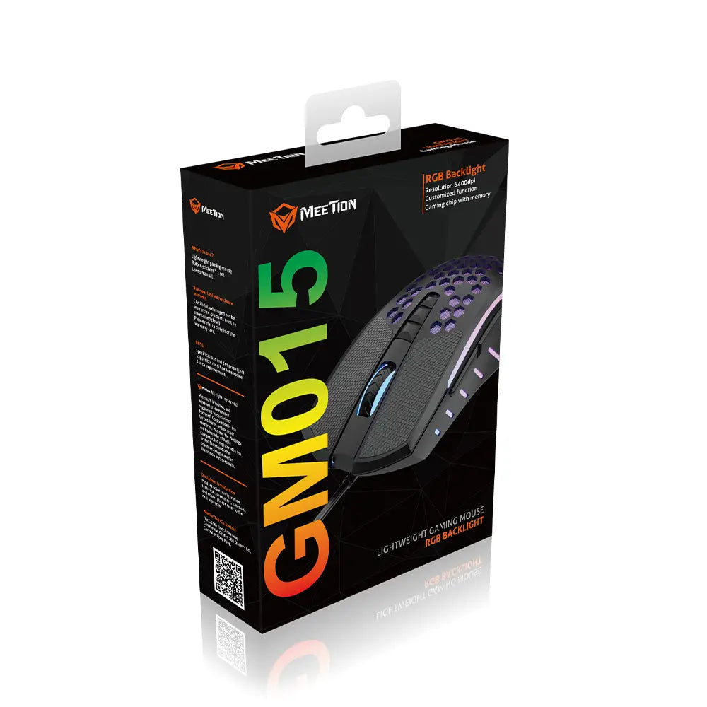 Meetion GM015 Wired Mouse Compact Design for Precision