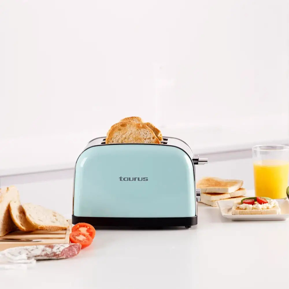 Taurus TO950X Vintage Mint Toaster with 7 Toasting Settings