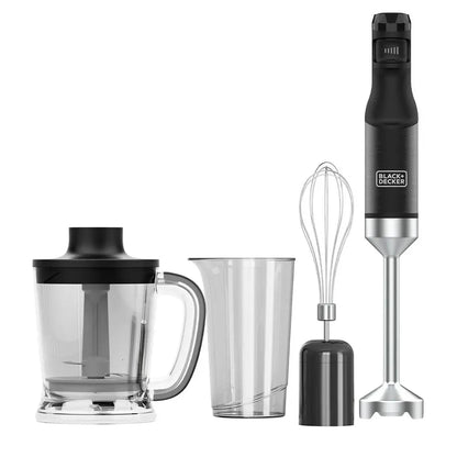 Black+Decker BXHBA1501E Hand Blender in Black