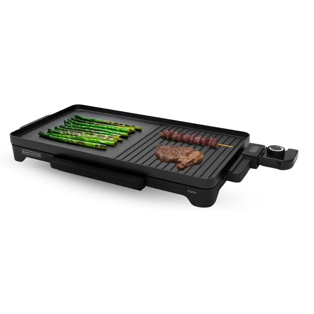 Black+Decker BXGD2200E Electric Grill in Black