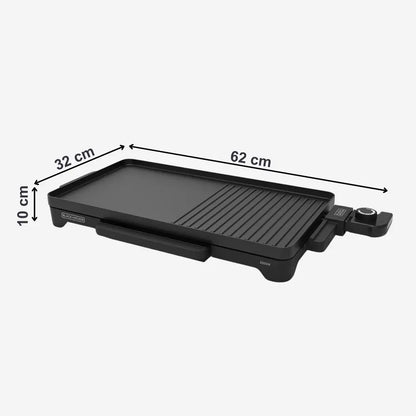 Black+Decker BXGD2200E Electric Grill in Black