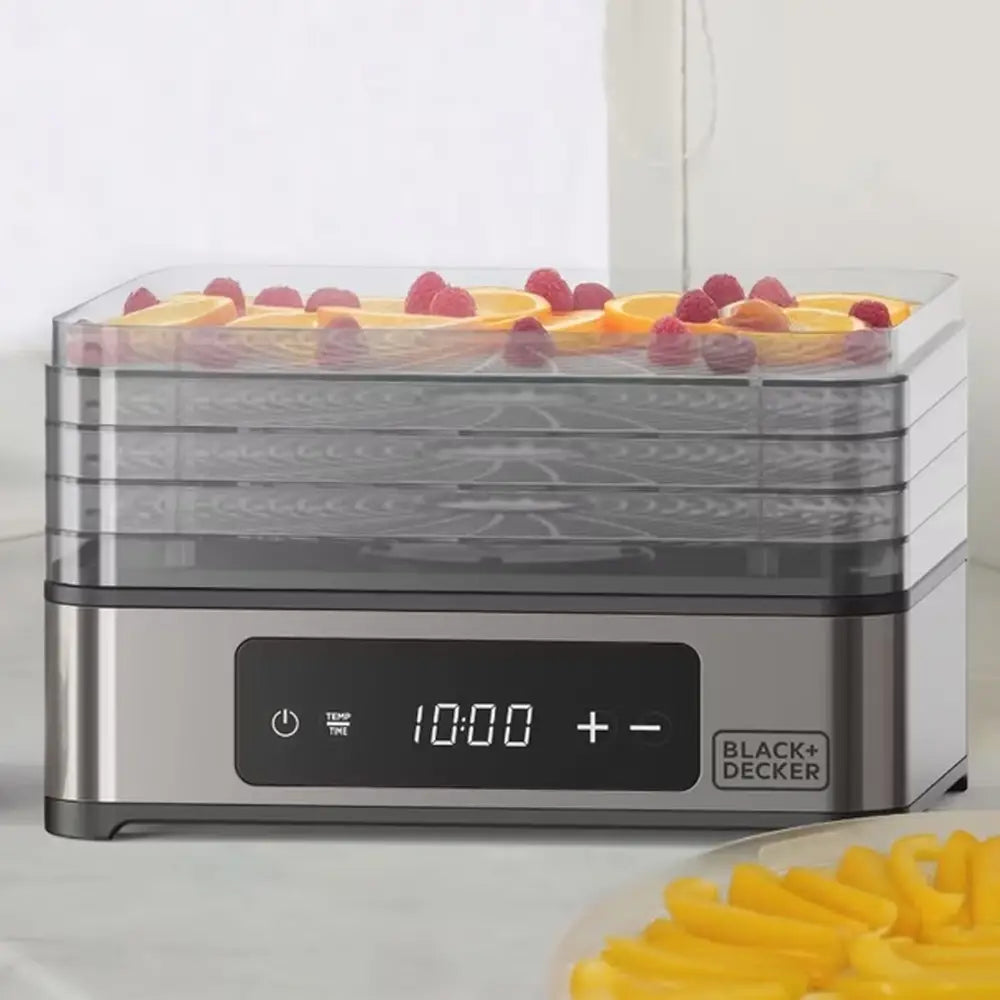 Black+Decker BXDE401E Food Dehydrator for Healthy Snacks