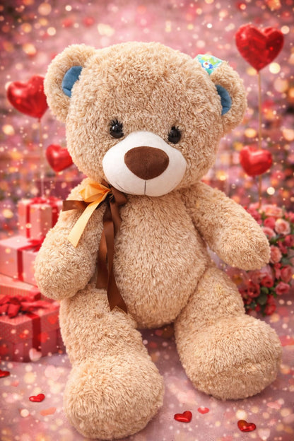 Soft teddy bear TEDDY brown