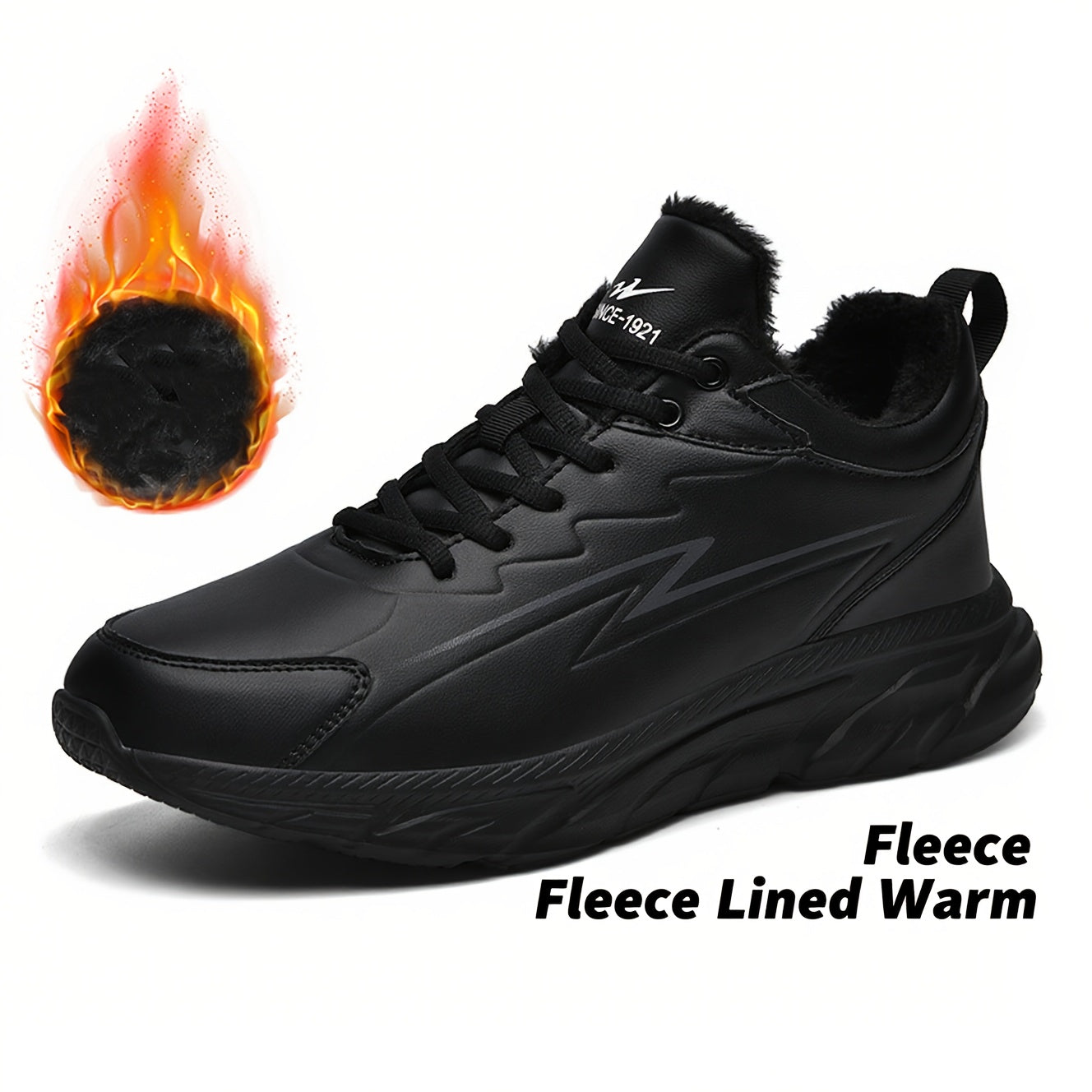 Men'S & Women'S All-Season Snow Sports Shoes - Warm Comfortable Low-Top Sneakers with Lightweight EVA Sole, Durable Synthetic Synthetic Faux Upper & Fabric Lining, Lace-Up Design for Casual Outdoor Activities, Hiking, Walking