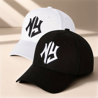Unisex Embroidered Baseball Caps for Couples - Lightweight Casual Hats