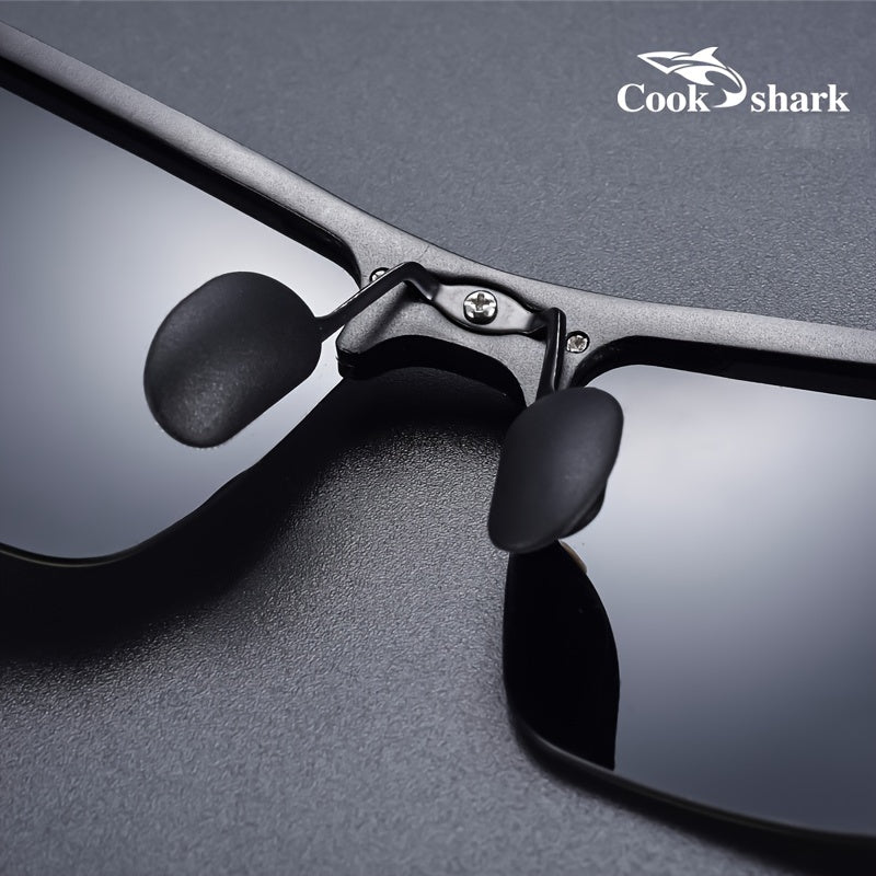 Men's Polarized Driving Glasses Magnesium Alloy Frame UV Resistant
