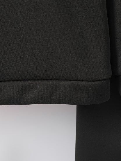 Աշուն/Ձմեռ ժպիտով դեմքով կատվիկի գրաֆիկական նախշերով տաք բրդյա գլխարկով սվիտեր և սպորտային տաբատ աղջիկների համար, զբոսանքի համար