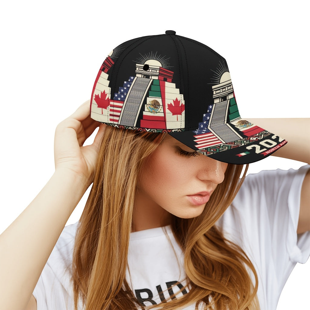 2026 FIFA World Cup Baseball Cap with Mascot Design
