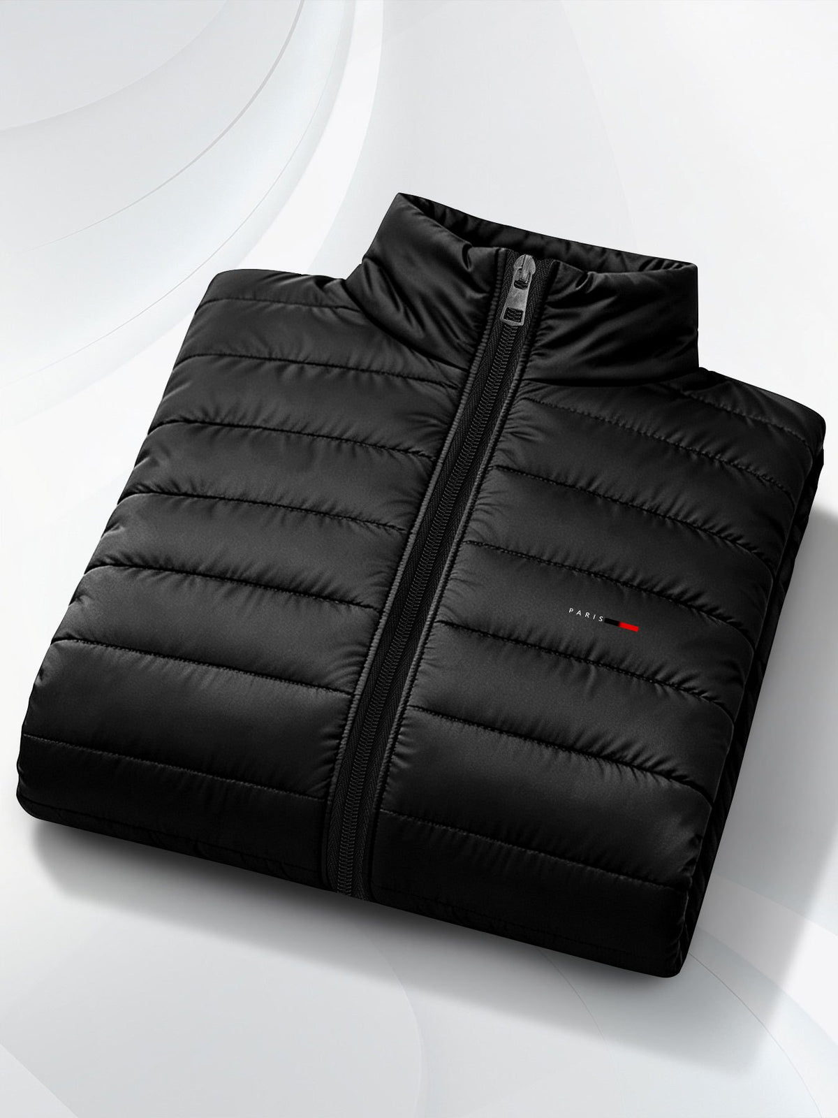 Men's Lightweight Stand Collar Jacket with Zipper Pockets