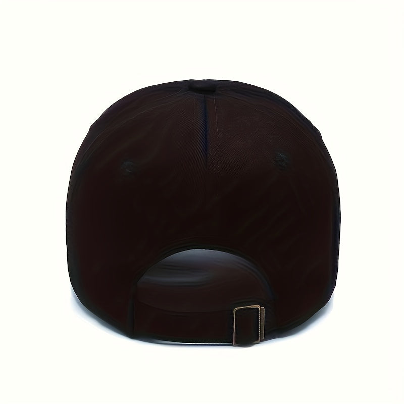 Men's Lightweight Adjustable Baseball Hats Set of 2 - Embroidered Desi