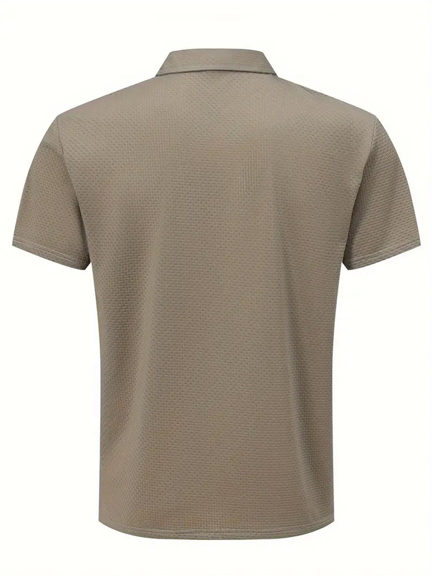 S144 Ankle Sprain Horse Print Golf Knitted Men'S Polo - ayq