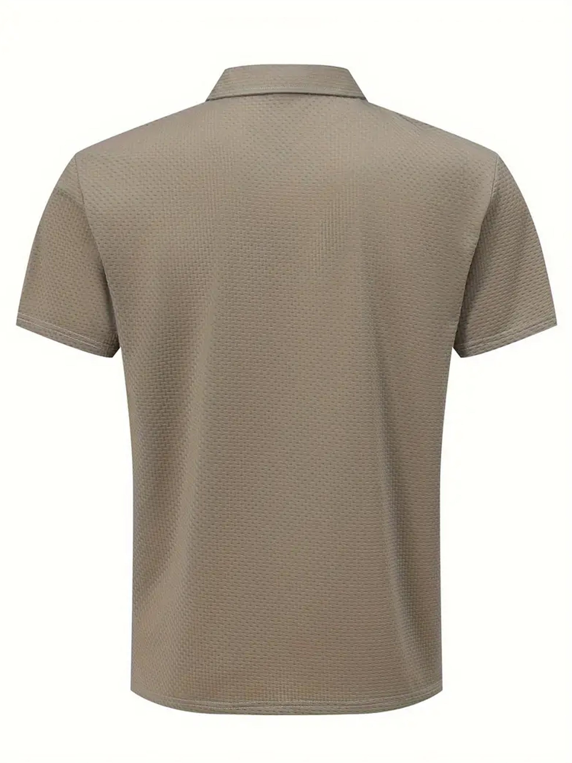 S144 Ankle Sprain Horse Print Golf Knitted Men'S Polo - ayq