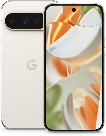 Google Pixel 9 Pro - Unlocked Android Smartphone with Gemini, Triple Rear Camera System, 24-Hour Battery, and 6.3" Super Actua Display - Hazel - 256 GB