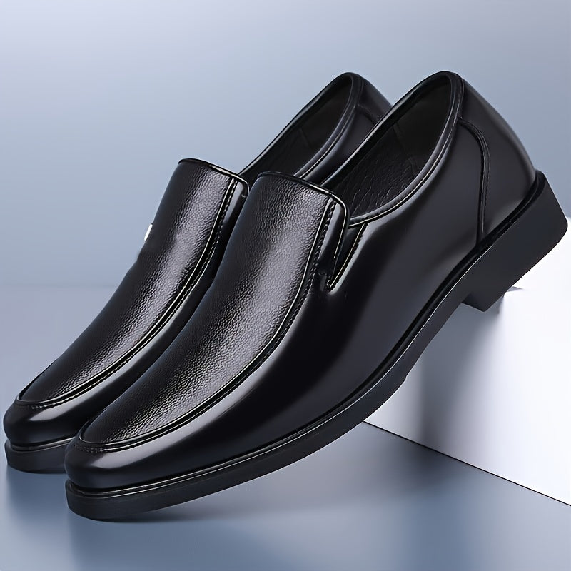 Men's Casual Loafers Slip-On Business Office Shoes