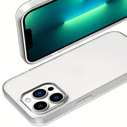Clear Shockproof TPU Case for iPhone 18, 17, 16 Series