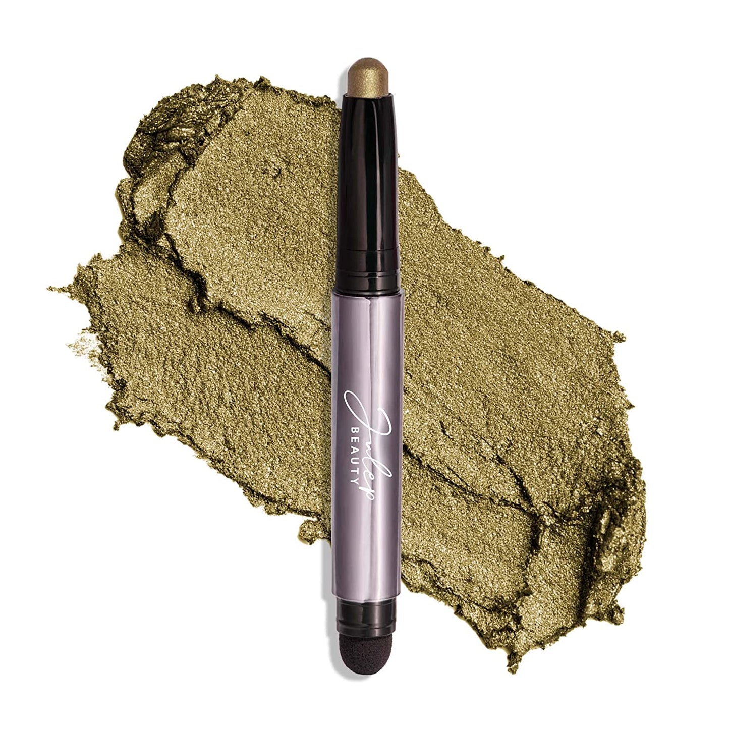 Julep Eyeshadow 101 Crème-To-Powder Waterproof Shadow Stick – Champagne Shimmer – Long-Lasting, Crease-Proof, Medium Golden-Beige Shimmer Cream Eyeshadow with Built-In Smudger