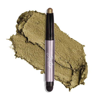 Julep Eyeshadow 101 Crème-To-Powder Waterproof Shadow Stick – Champagne Shimmer – Long-Lasting, Crease-Proof, Medium Golden-Beige Shimmer Cream Eyeshadow with Built-In Smudger