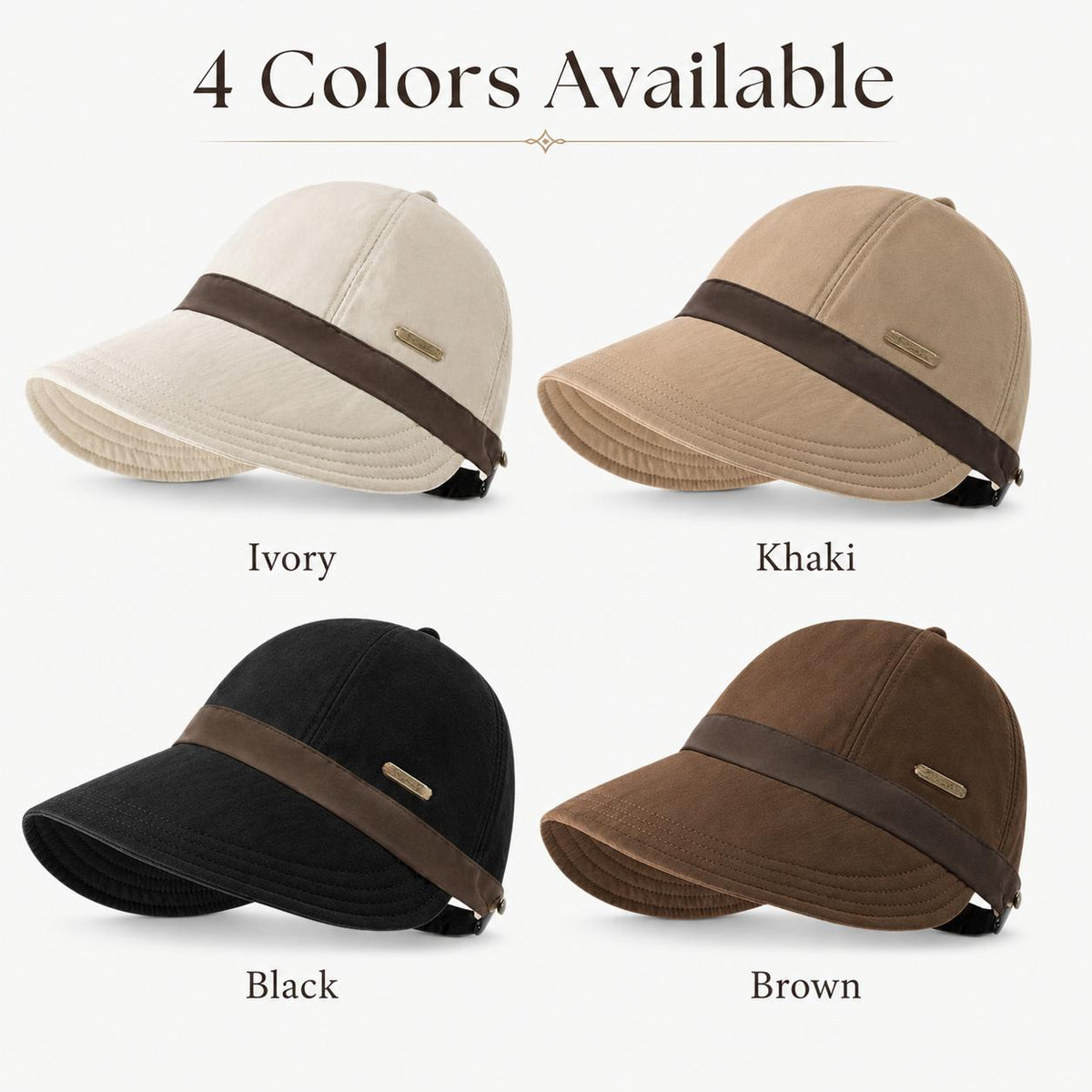 Women's Adjustable Outdoor Sports Cap - Casual Polyester Hat