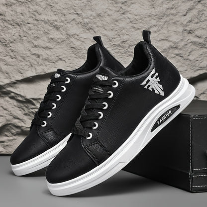 Men's Low-Top Casual Sports Shoes with Elastic Band