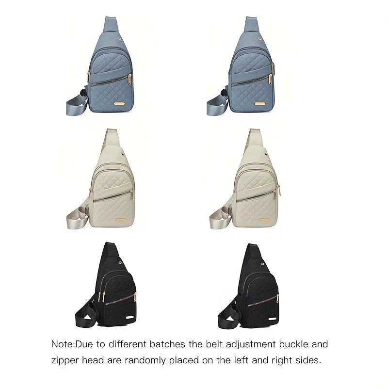 Women's Chest Bag, Large Capacity Crossbody Bag - Ayq