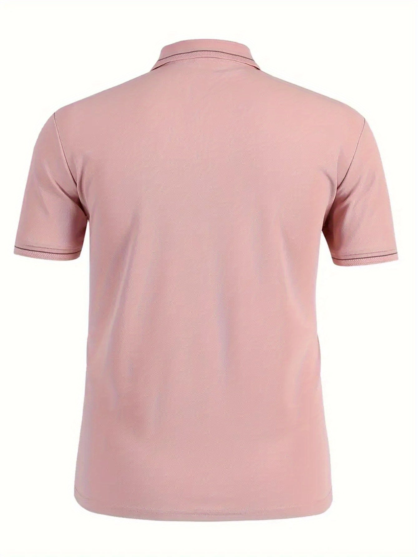 BOOS letter print, 1 premium Men's shirt, polyester fabric, regular fit, turn- collar top, summer short sleeve T-shirt, birthday gift, inner or outer wear, outdoor casual, sportswear, business casual, stylish and breathable, - ayq