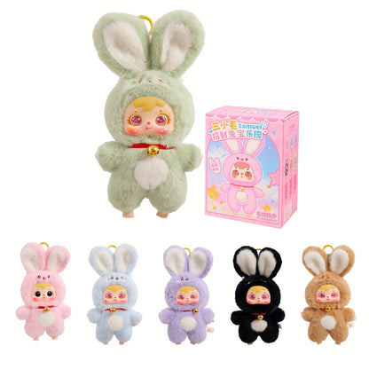 Samuel's Blind Box փափուկ նապաստակ խաղալիքները գալիս են տարբեր ոճերի, ինչը դրանք դարձնում է իդեալական ծննդյան նվերների, հավաքածուների, Սուրբ Վալենտինի օրվա, Սուրբ Ծննդյան և ընդհանուր տոնական նվերների համար: