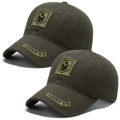 Men's Adjustable Camouflage Baseball Cap - Lightweight Outdoor Hat