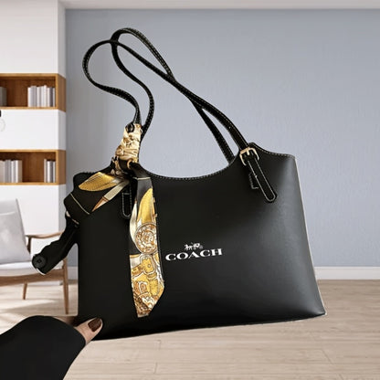 Retro Large Cotton Tote Bag with Adjustable Strap for Travel
